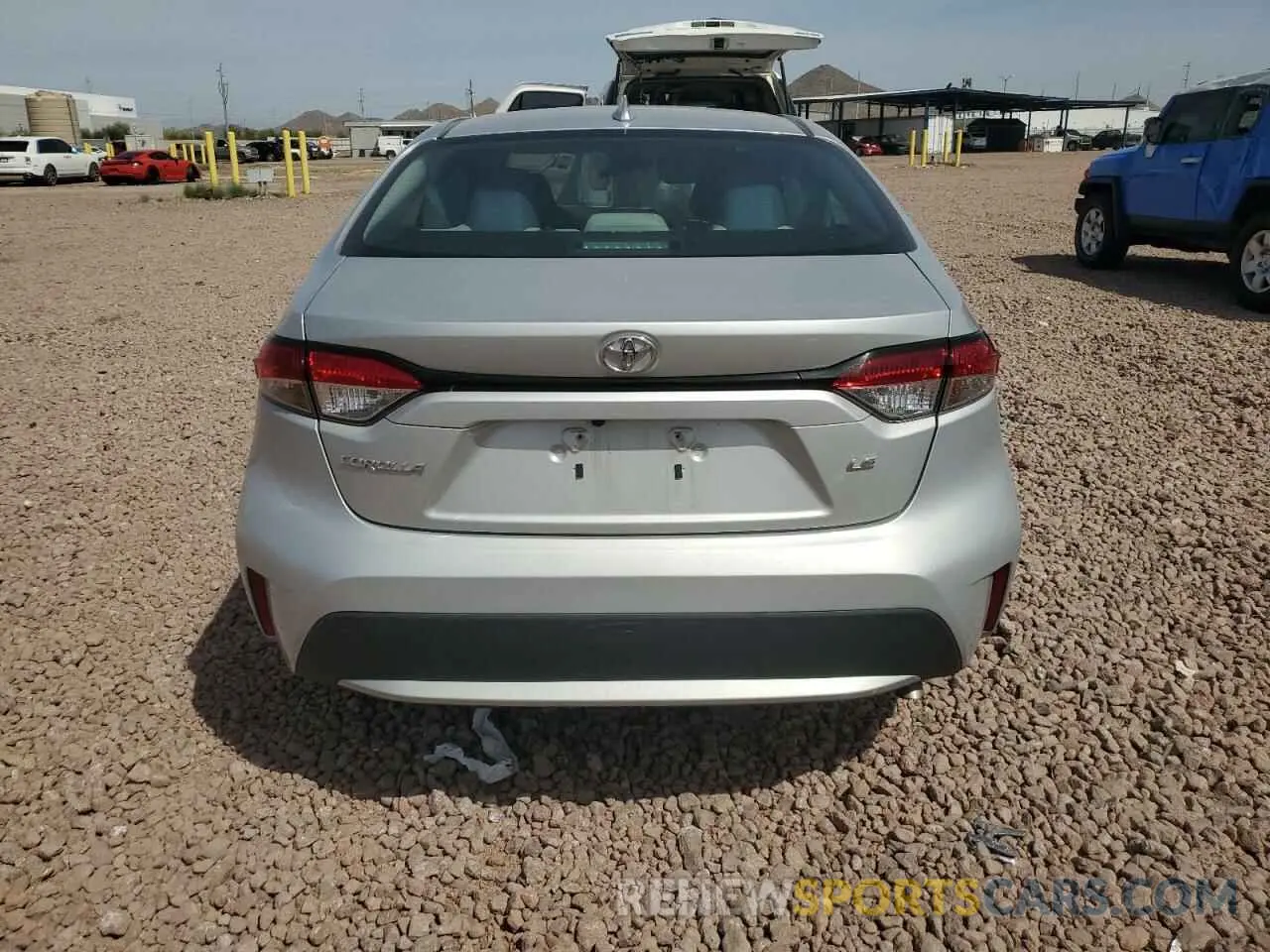 6 Photograph of a damaged car 5YFEPMAE1MP214848 TOYOTA COROLLA 2021