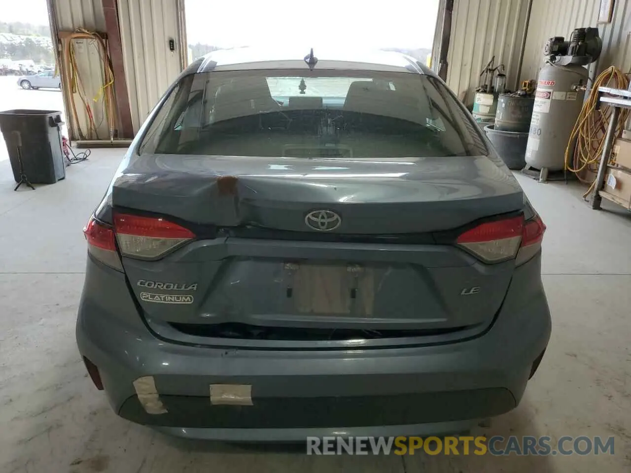 6 Photograph of a damaged car 5YFEPMAE1MP215157 TOYOTA COROLLA 2021