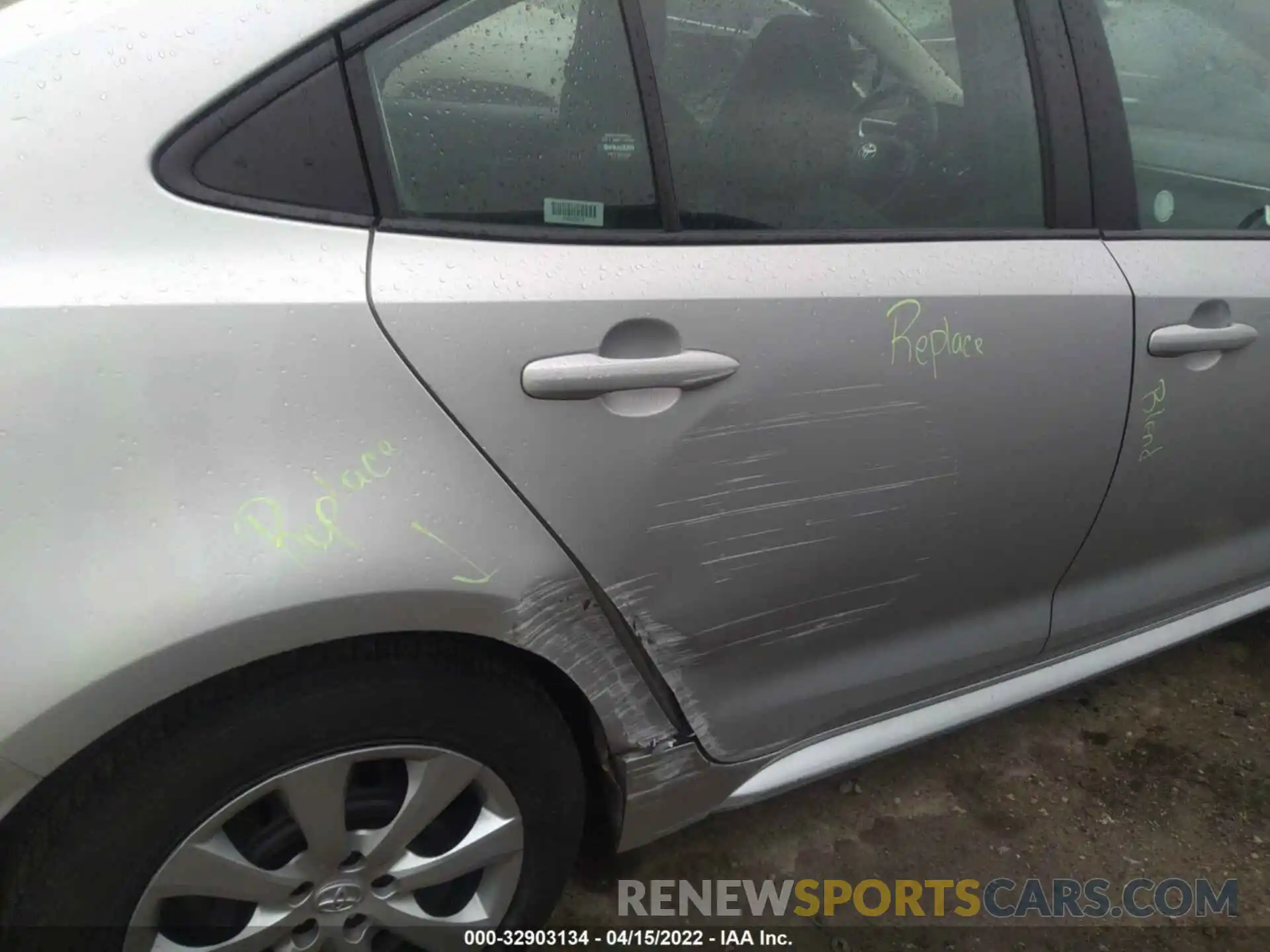 6 Photograph of a damaged car 5YFEPMAE1MP215949 TOYOTA COROLLA 2021