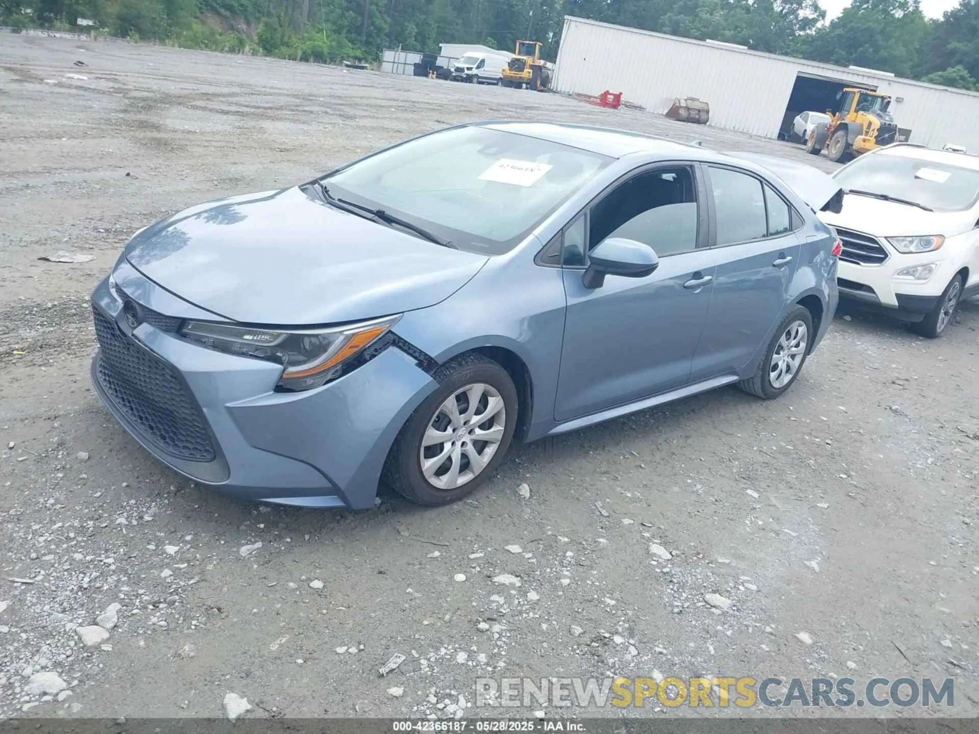 2 Photograph of a damaged car 5YFEPMAE1MP219953 TOYOTA COROLLA 2021