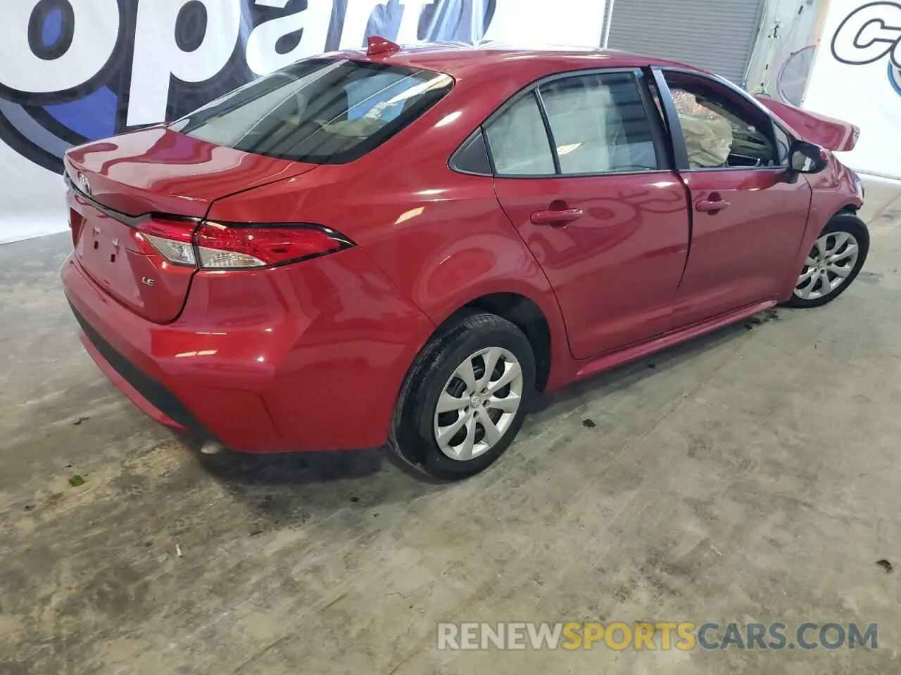 3 Photograph of a damaged car 5YFEPMAE1MP220066 TOYOTA COROLLA 2021