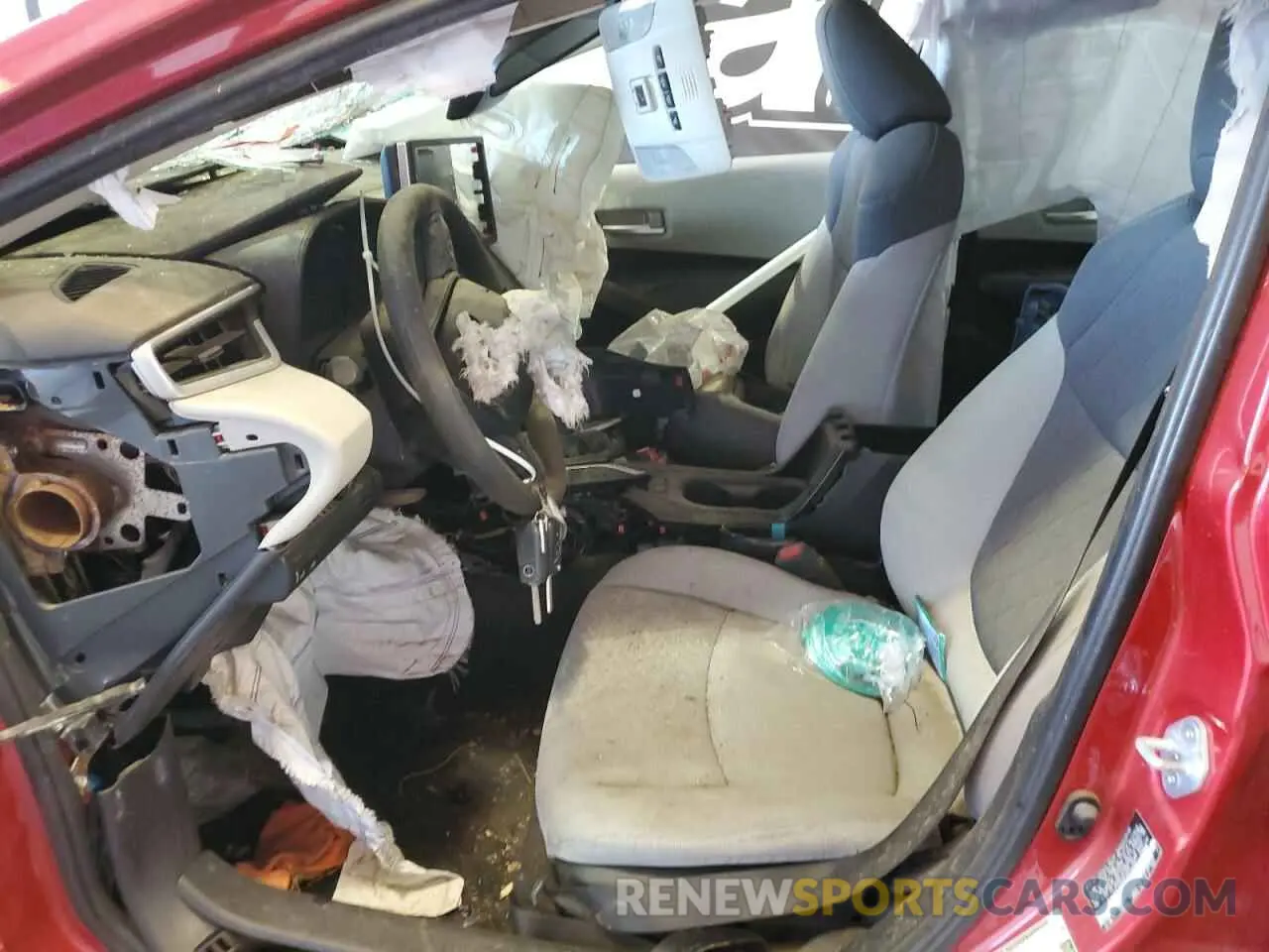 7 Photograph of a damaged car 5YFEPMAE1MP220066 TOYOTA COROLLA 2021