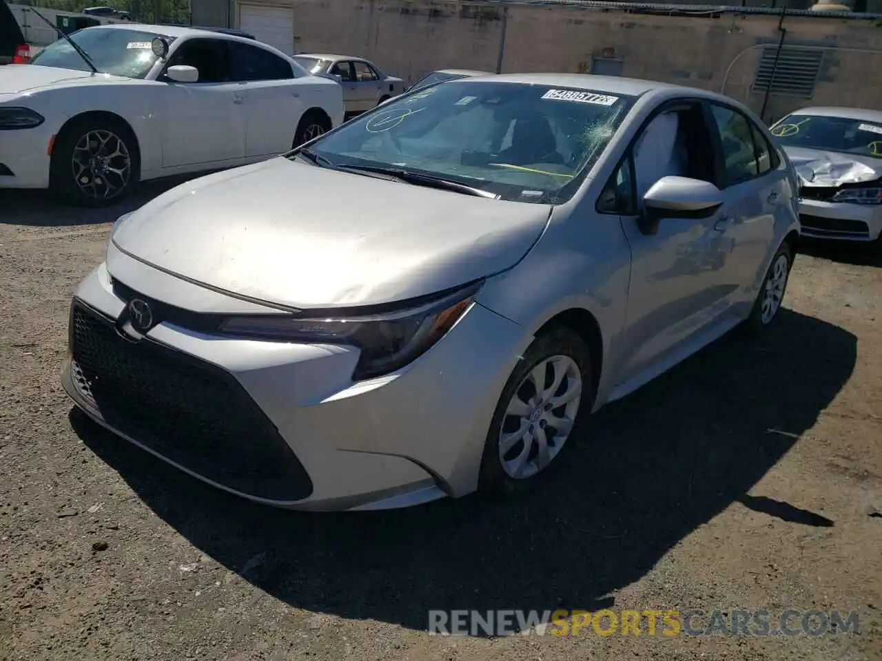 2 Photograph of a damaged car 5YFEPMAE1MP222738 TOYOTA COROLLA 2021