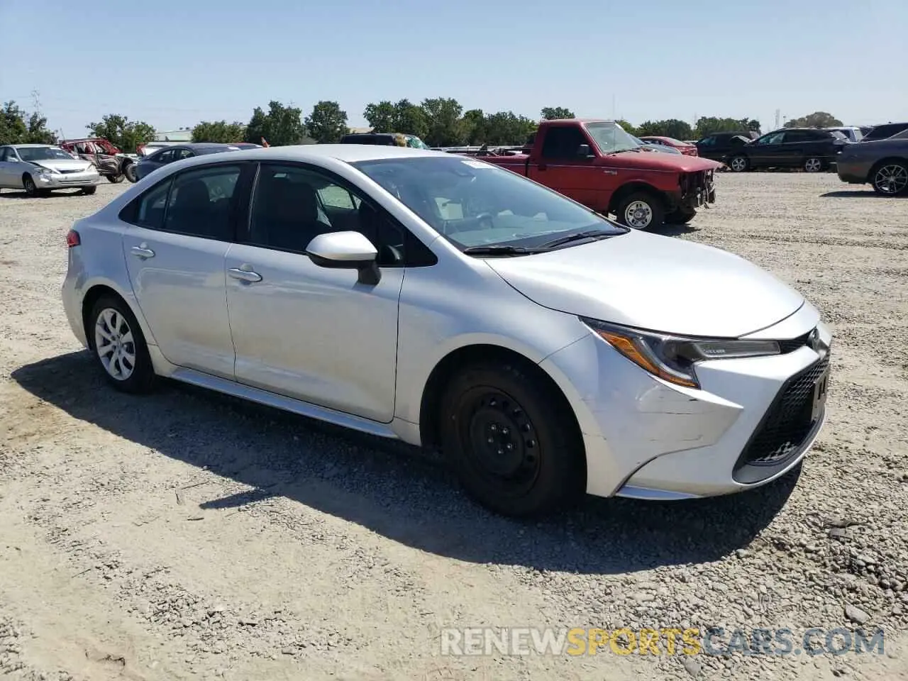 4 Photograph of a damaged car 5YFEPMAE1MP222884 TOYOTA COROLLA 2021
