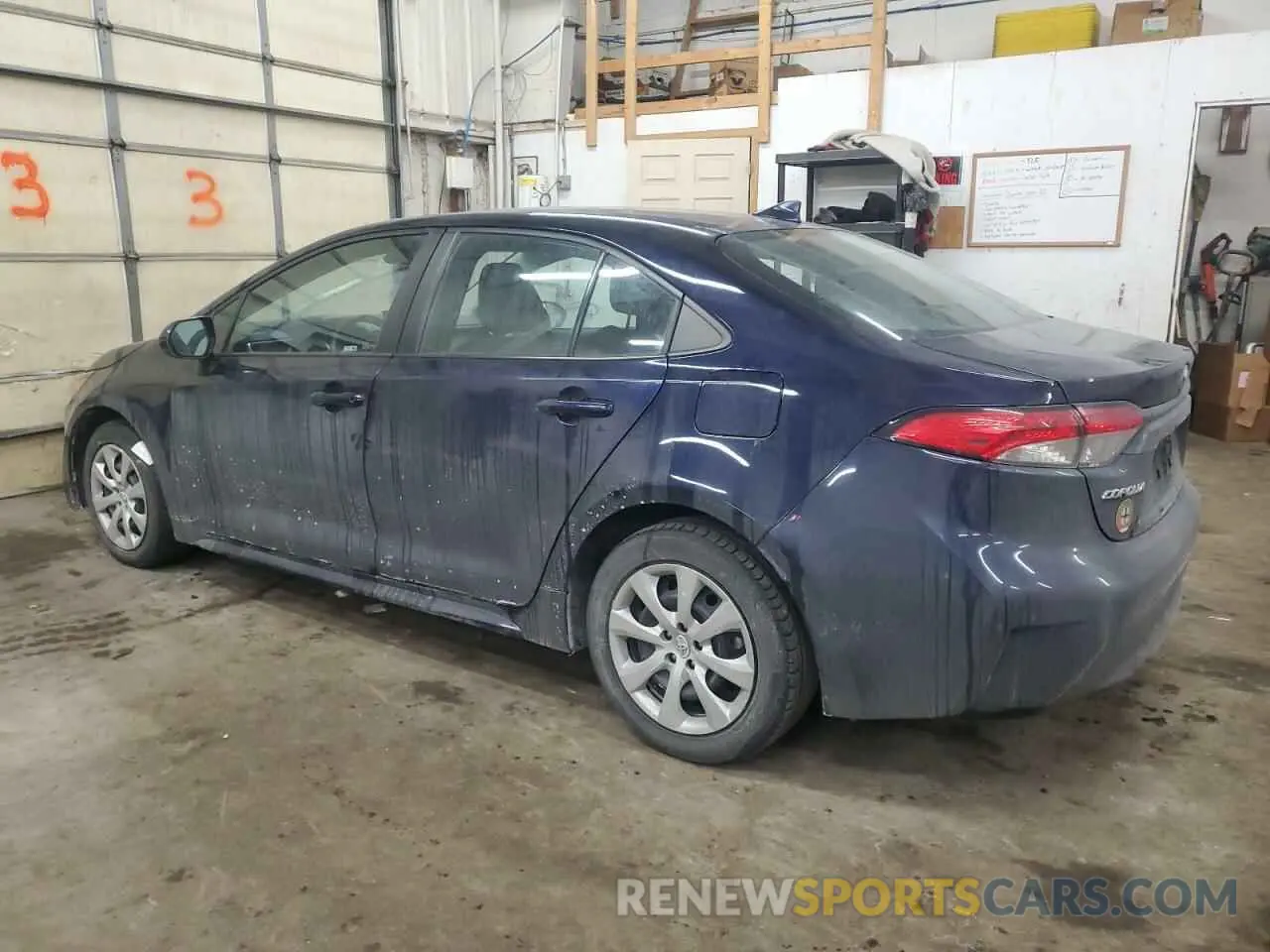 2 Photograph of a damaged car 5YFEPMAE1MP232671 TOYOTA COROLLA 2021