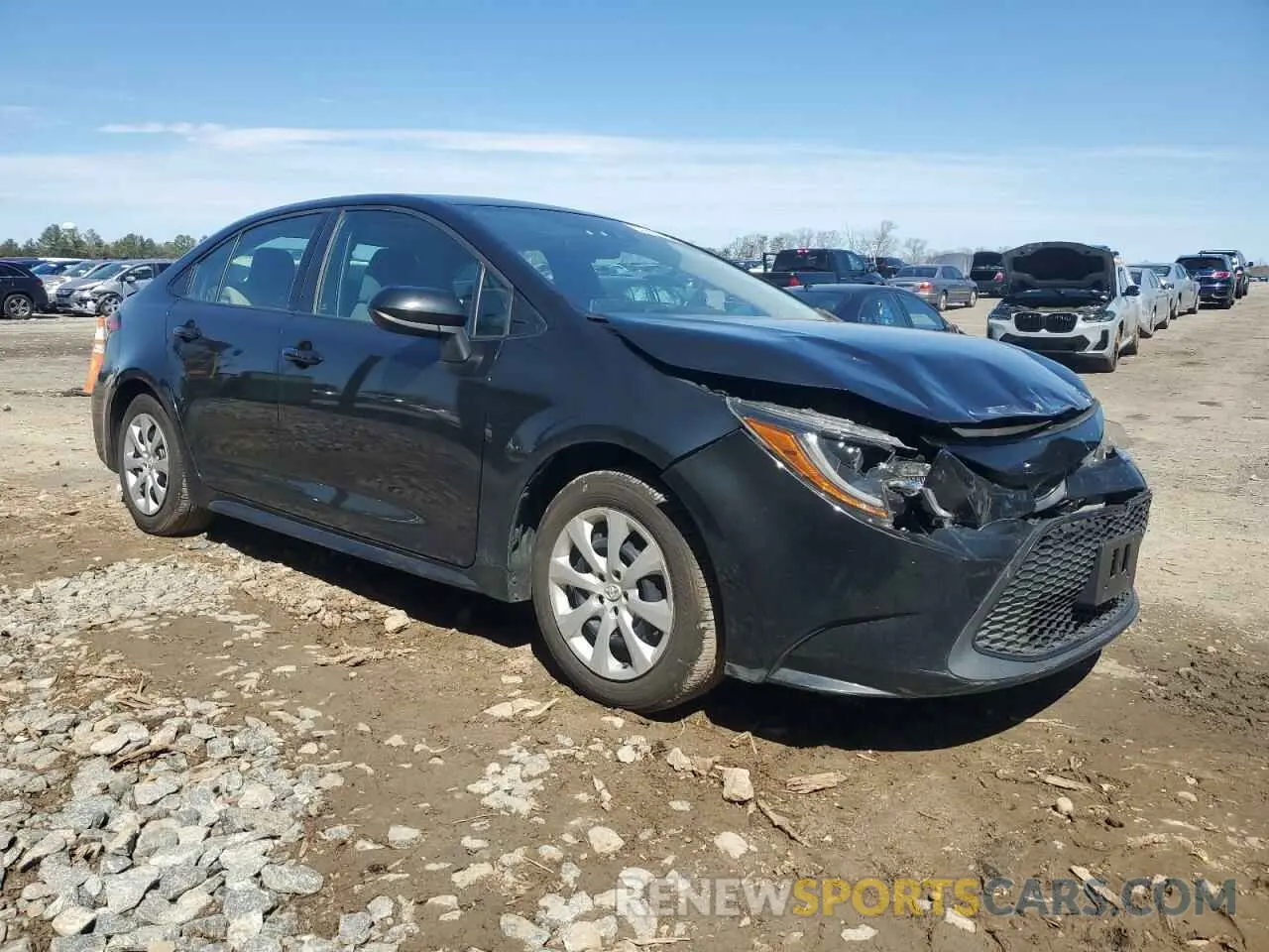 4 Photograph of a damaged car 5YFEPMAE1MP232735 TOYOTA COROLLA 2021