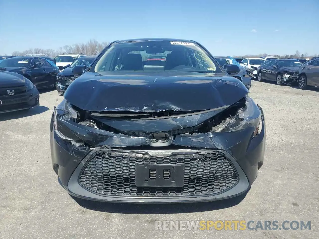 5 Photograph of a damaged car 5YFEPMAE1MP232735 TOYOTA COROLLA 2021