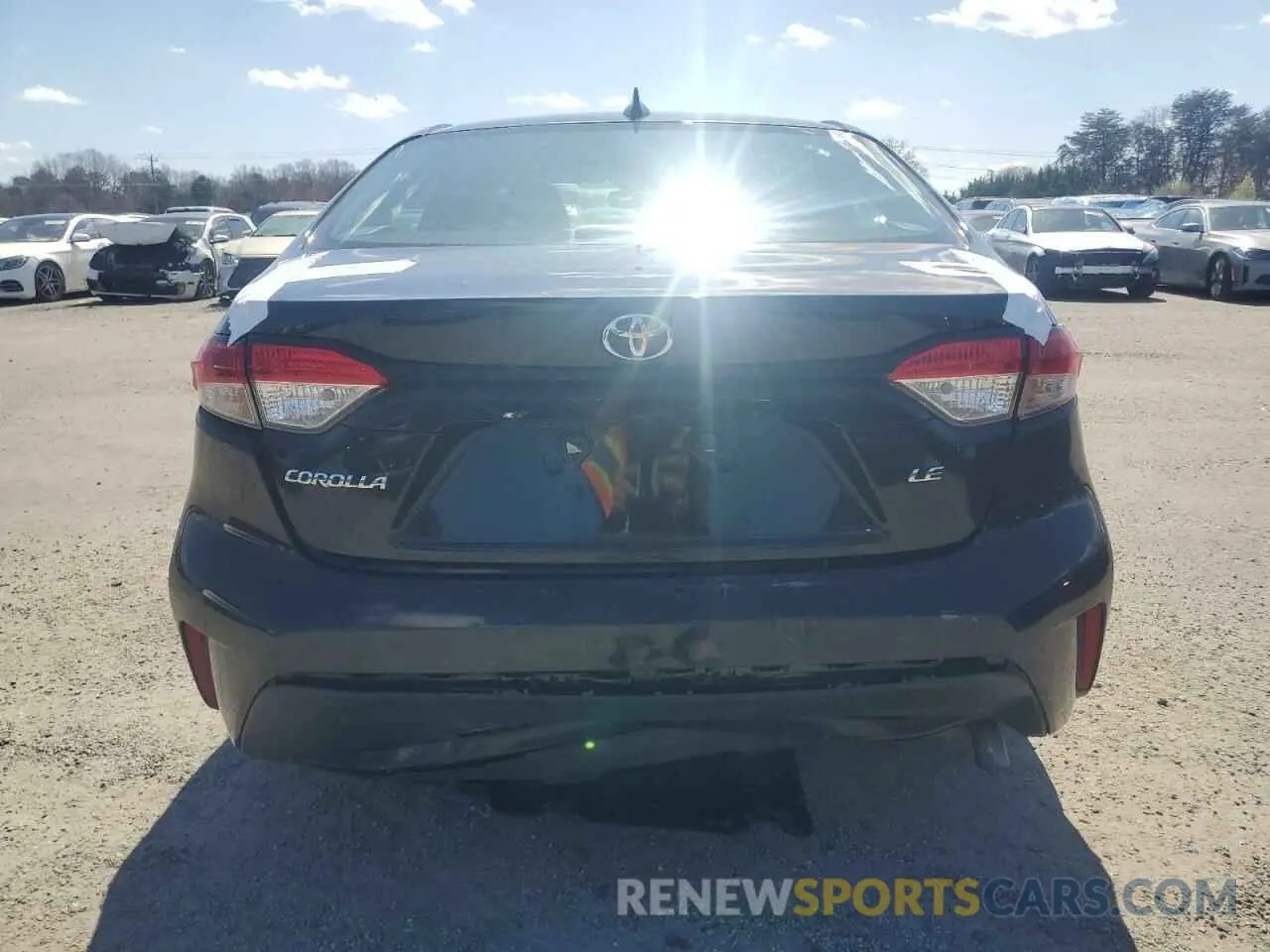 6 Photograph of a damaged car 5YFEPMAE1MP232735 TOYOTA COROLLA 2021
