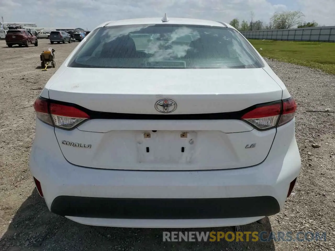 6 Photograph of a damaged car 5YFEPMAE1MP233691 TOYOTA COROLLA 2021