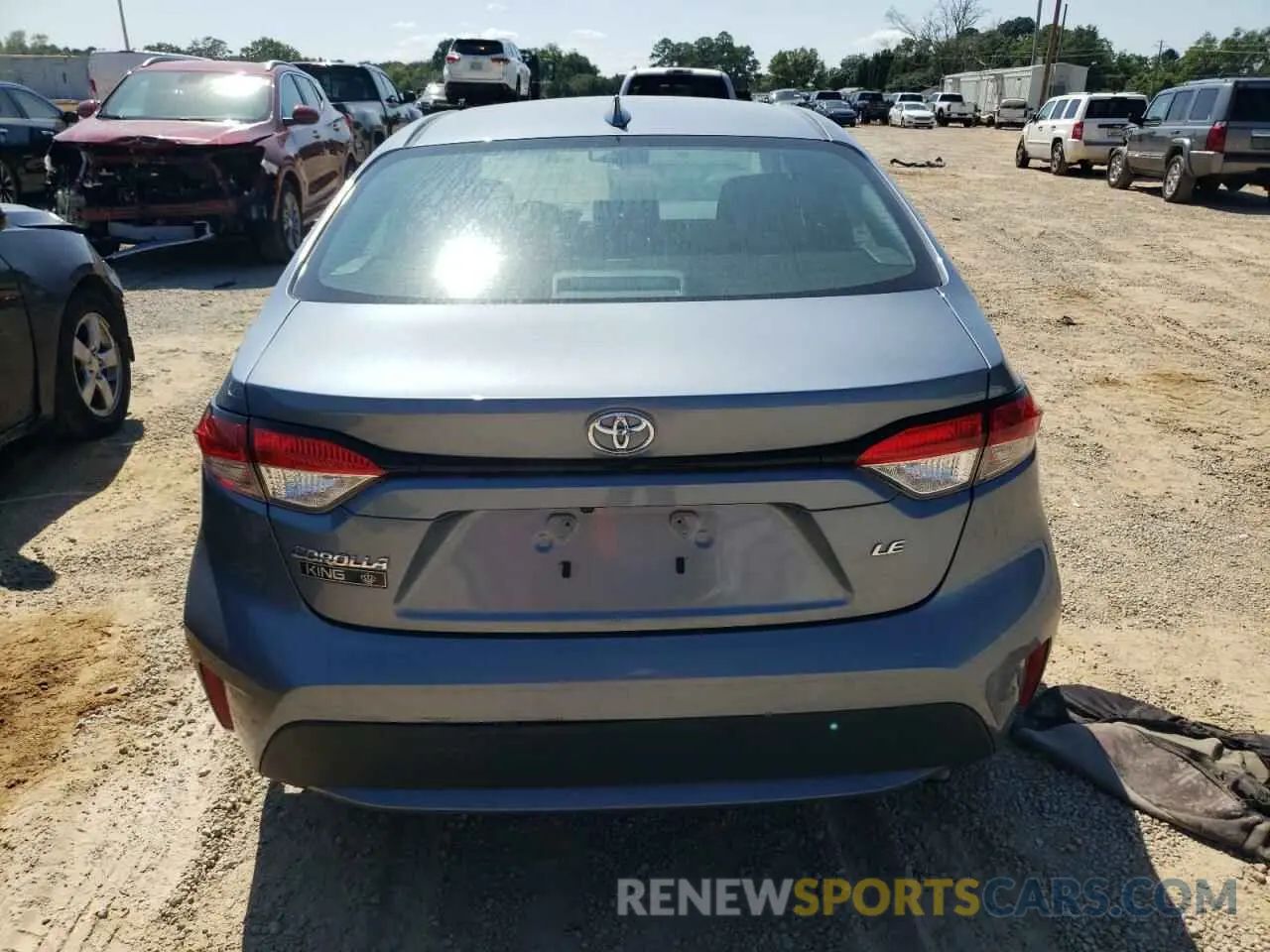 6 Photograph of a damaged car 5YFEPMAE1MP236266 TOYOTA COROLLA 2021