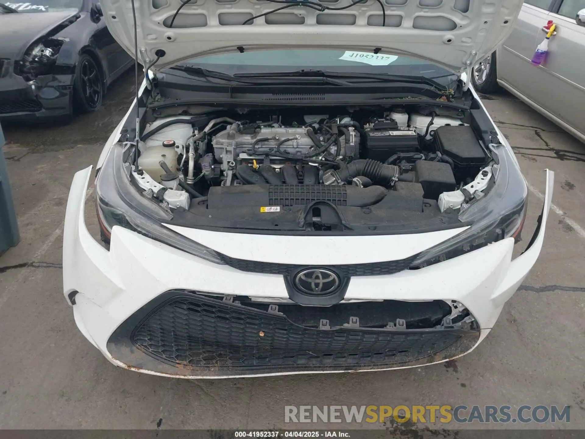 10 Photograph of a damaged car 5YFEPMAE1MP236722 TOYOTA COROLLA 2021