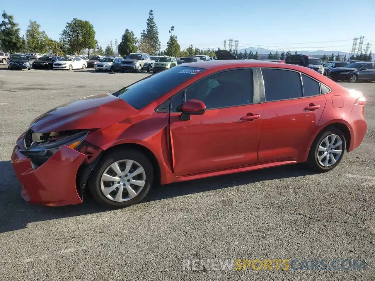 1 Photograph of a damaged car 5YFEPMAE1MP240799 TOYOTA COROLLA 2021