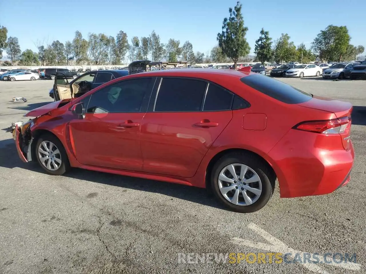 2 Photograph of a damaged car 5YFEPMAE1MP240799 TOYOTA COROLLA 2021