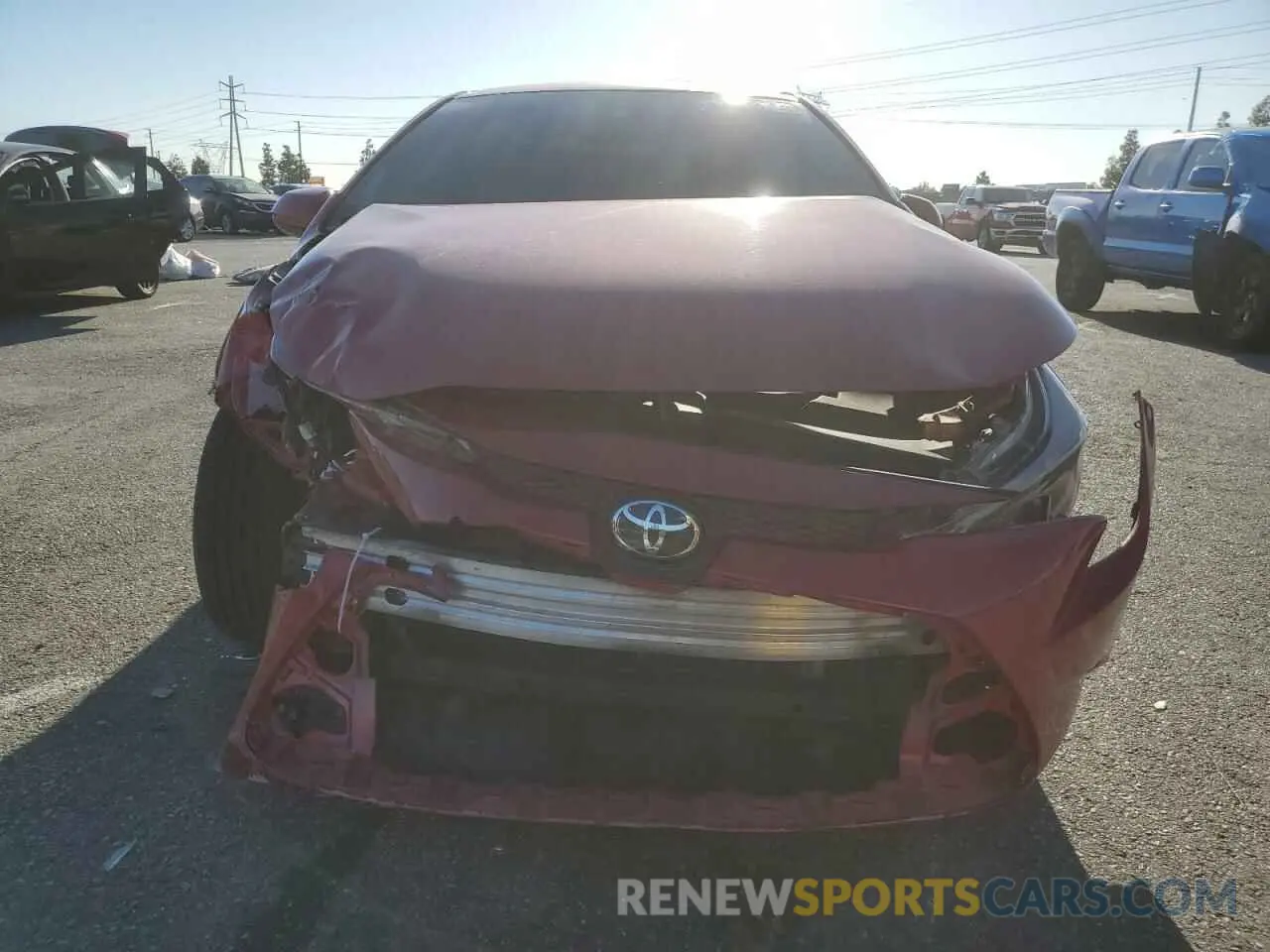 5 Photograph of a damaged car 5YFEPMAE1MP240799 TOYOTA COROLLA 2021
