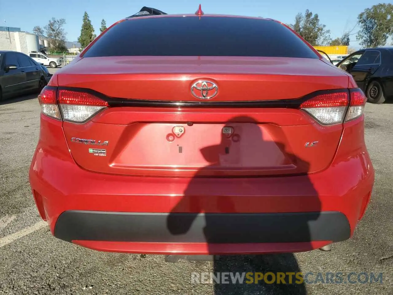 6 Photograph of a damaged car 5YFEPMAE1MP240799 TOYOTA COROLLA 2021