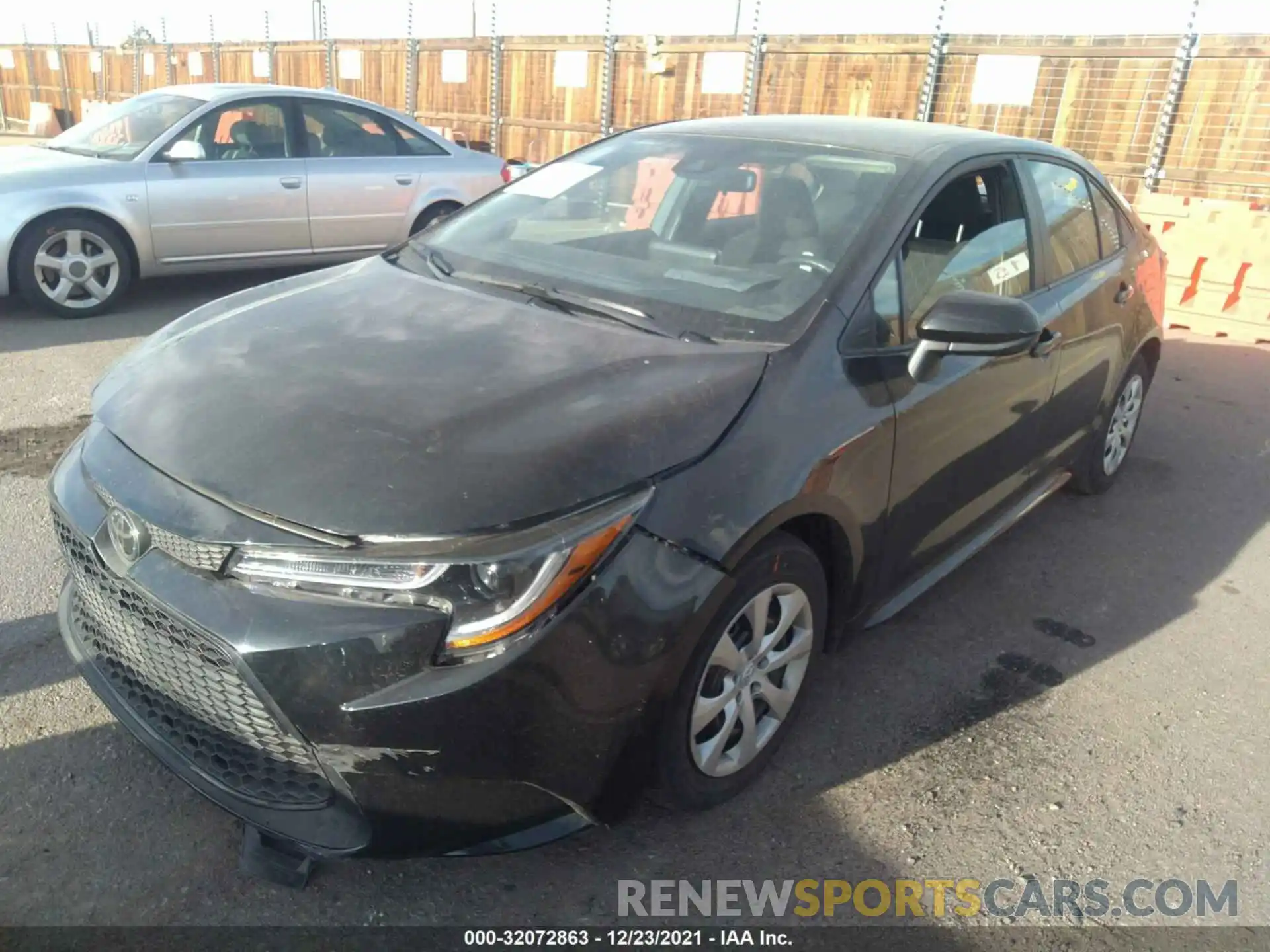 2 Photograph of a damaged car 5YFEPMAE1MP246523 TOYOTA COROLLA 2021