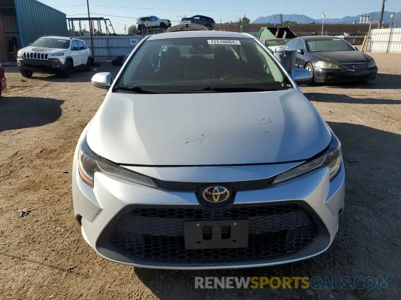 5 Photograph of a damaged car 5YFEPMAE1MP247087 TOYOTA COROLLA 2021