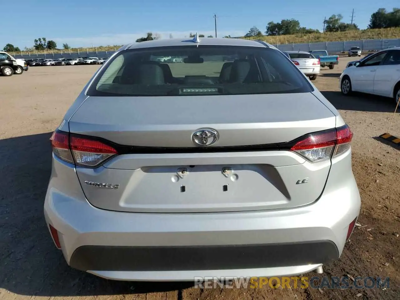 6 Photograph of a damaged car 5YFEPMAE1MP247087 TOYOTA COROLLA 2021