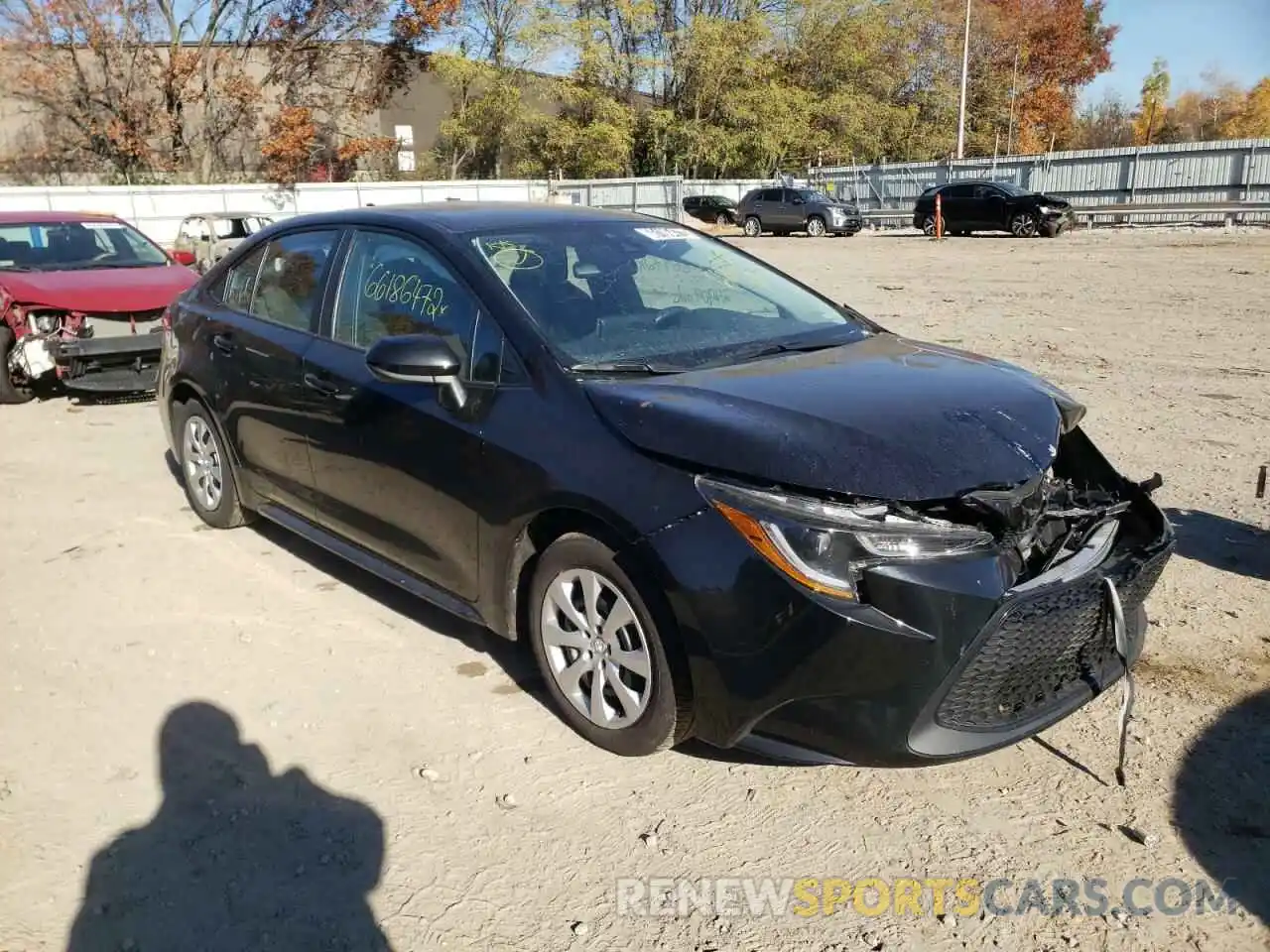 1 Photograph of a damaged car 5YFEPMAE1MP250541 TOYOTA COROLLA 2021