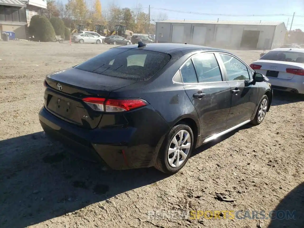 4 Photograph of a damaged car 5YFEPMAE1MP250541 TOYOTA COROLLA 2021