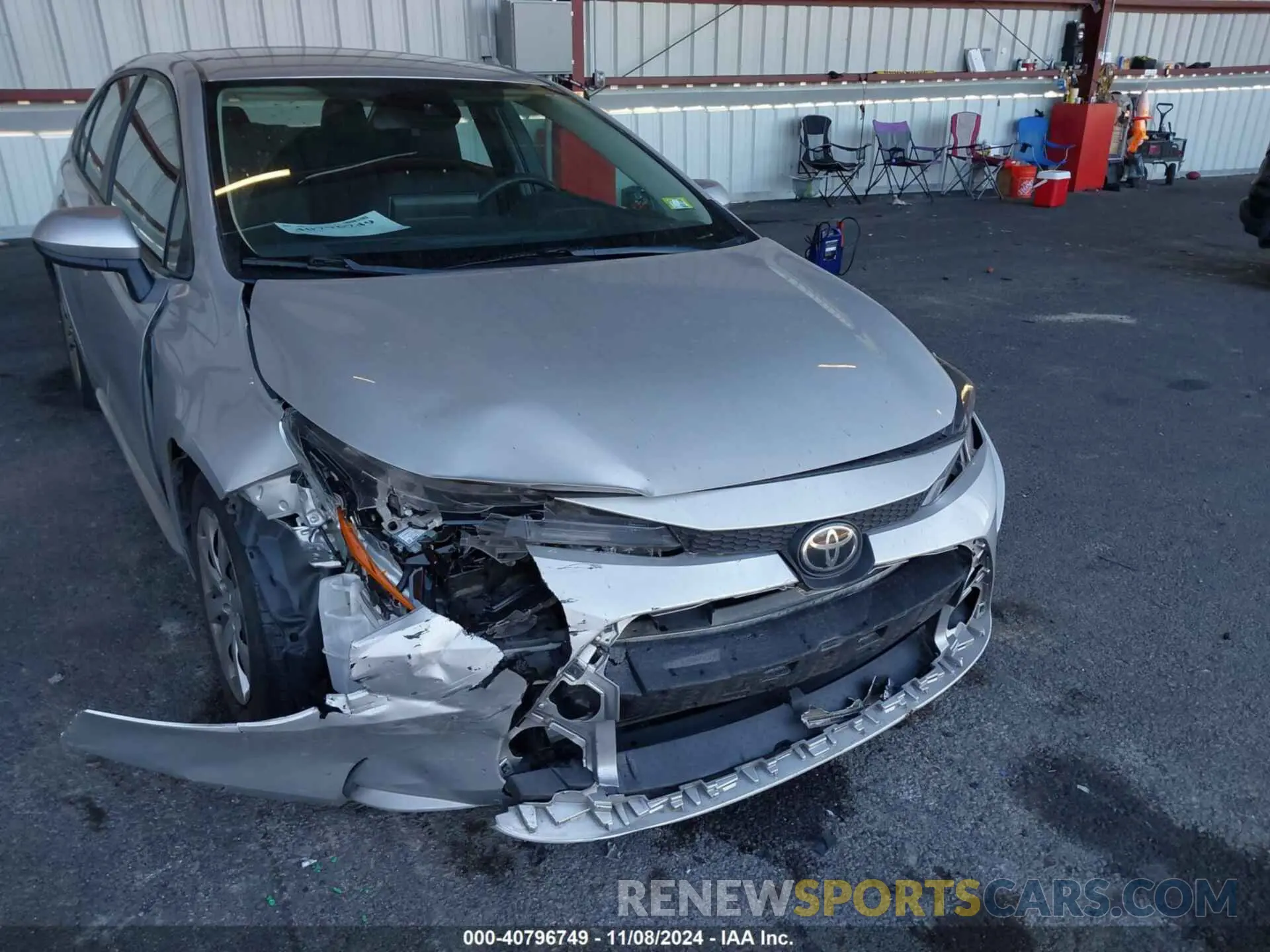 6 Photograph of a damaged car 5YFEPMAE1MP251155 TOYOTA COROLLA 2021
