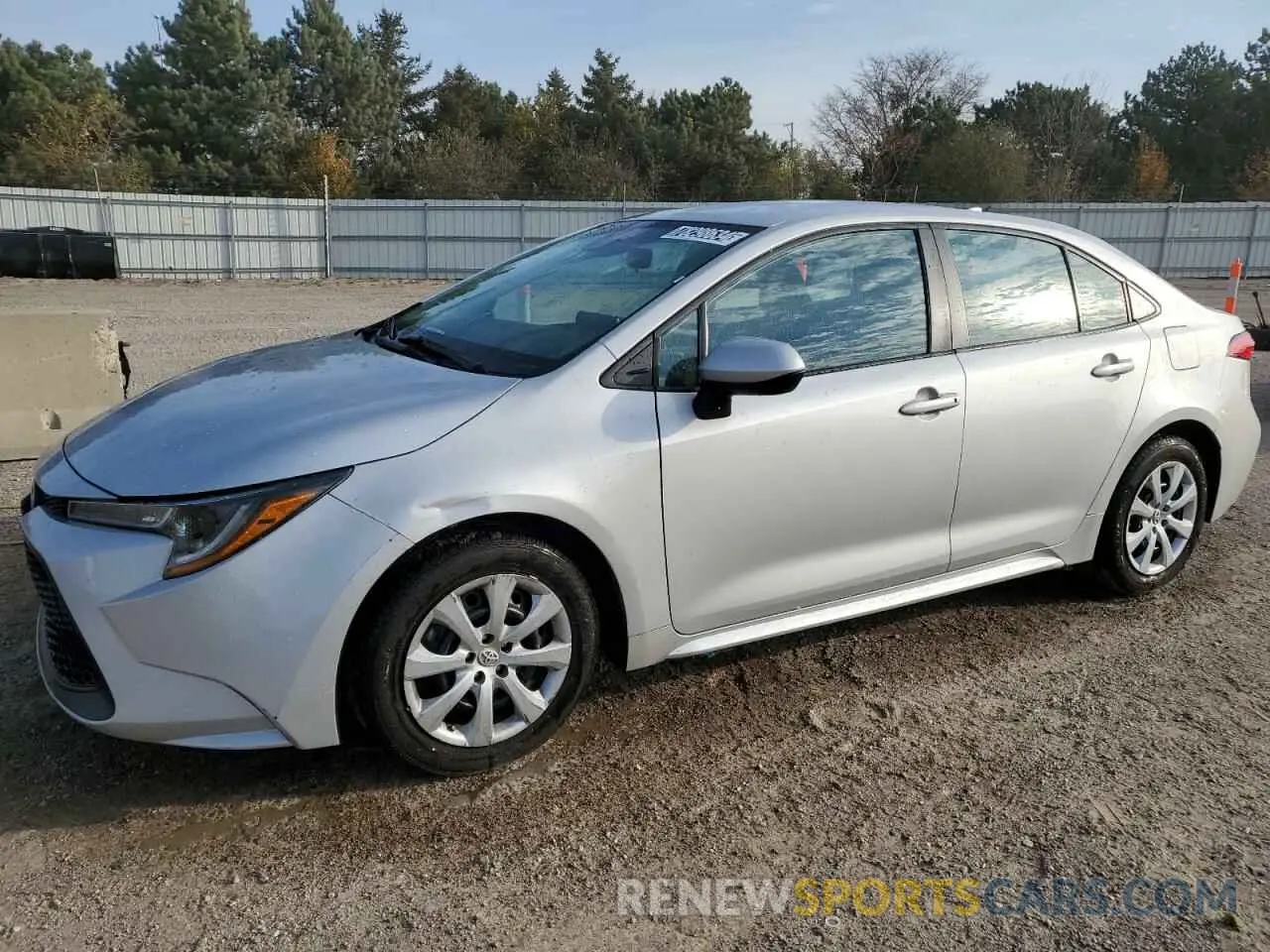 1 Photograph of a damaged car 5YFEPMAE1MP252984 TOYOTA COROLLA 2021