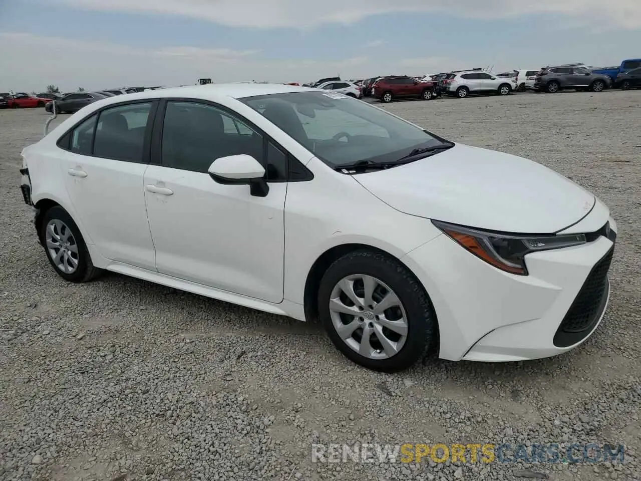4 Photograph of a damaged car 5YFEPMAE1MP254282 TOYOTA COROLLA 2021