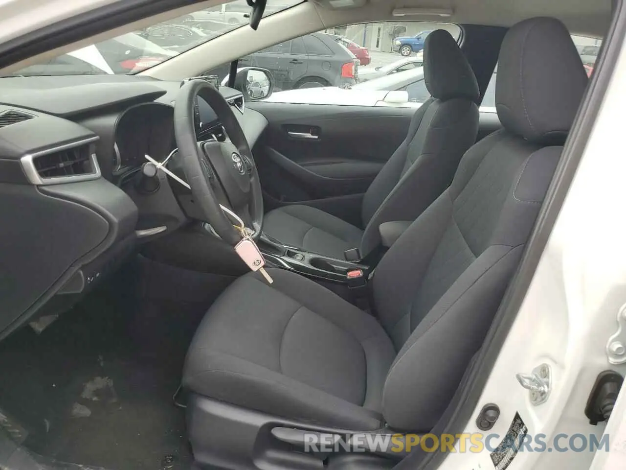 7 Photograph of a damaged car 5YFEPMAE1MP254282 TOYOTA COROLLA 2021