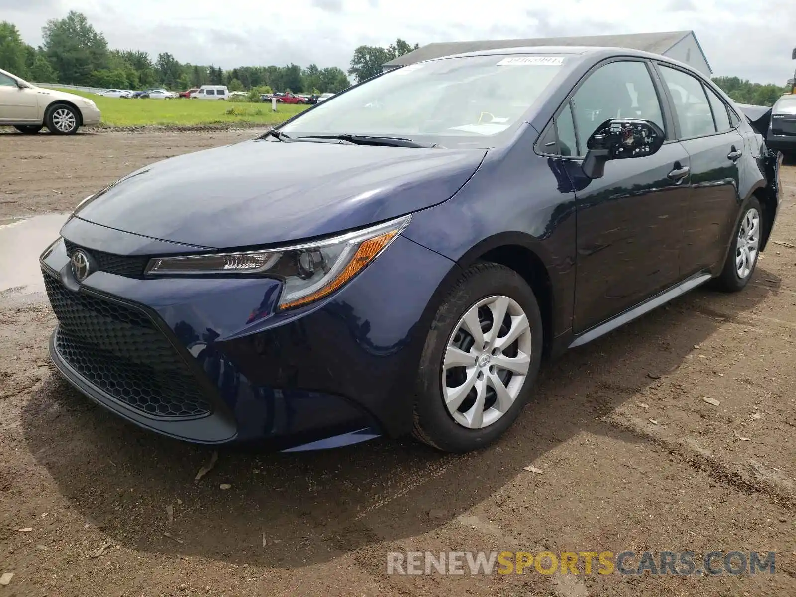 2 Photograph of a damaged car 5YFEPMAE1MP257649 TOYOTA COROLLA 2021