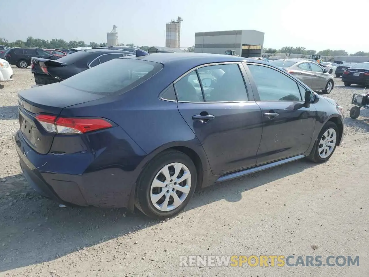 3 Photograph of a damaged car 5YFEPMAE1MP261443 TOYOTA COROLLA 2021