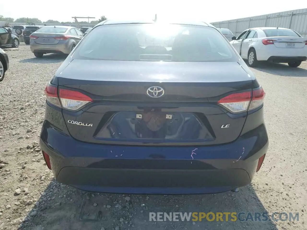 6 Photograph of a damaged car 5YFEPMAE1MP261443 TOYOTA COROLLA 2021