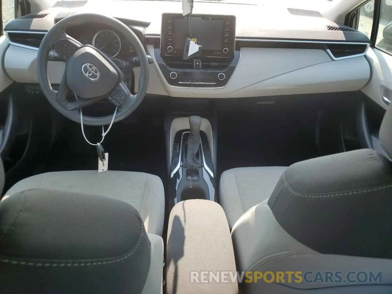8 Photograph of a damaged car 5YFEPMAE1MP261443 TOYOTA COROLLA 2021