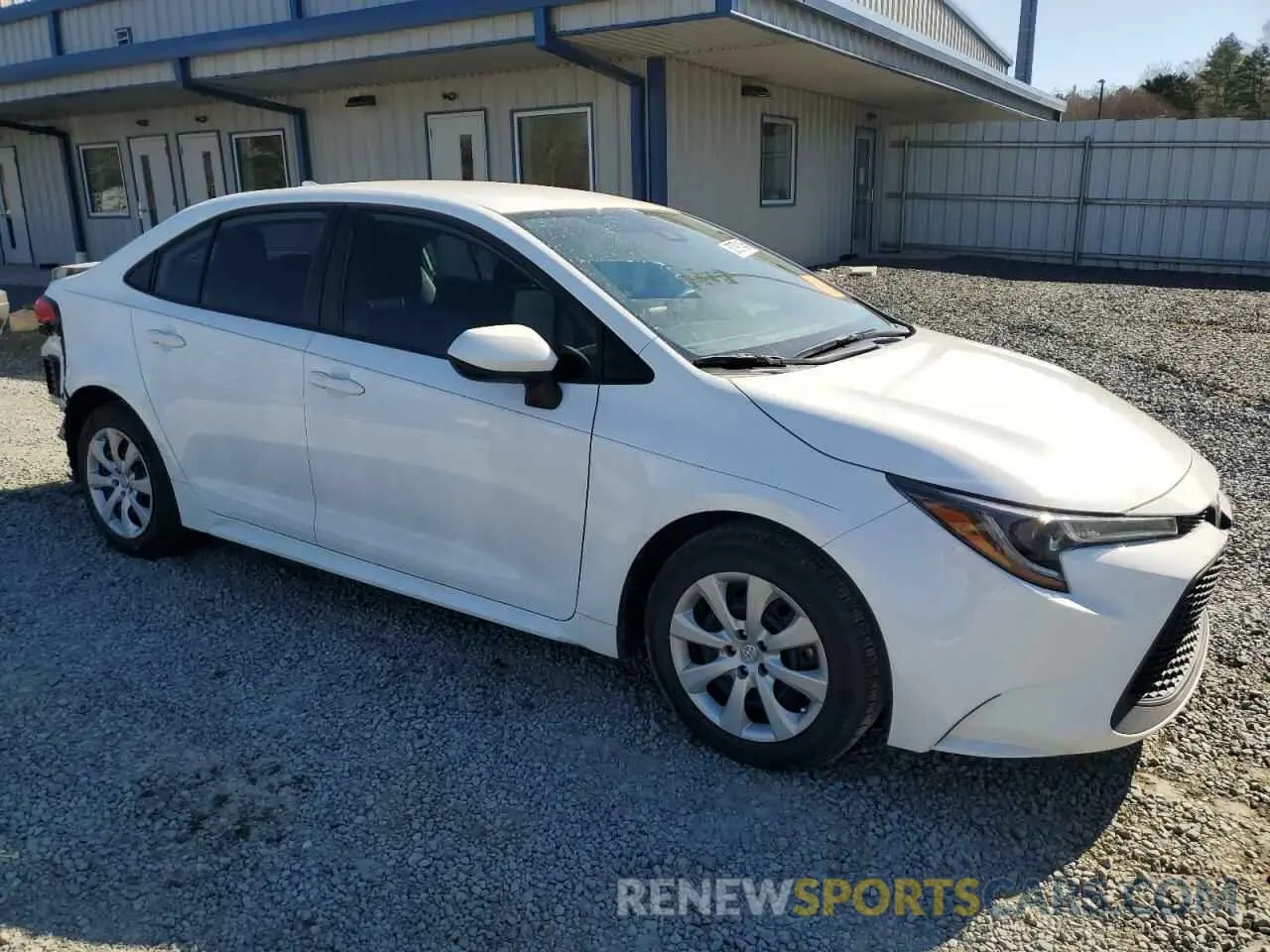 4 Photograph of a damaged car 5YFEPMAE1MP261765 TOYOTA COROLLA 2021