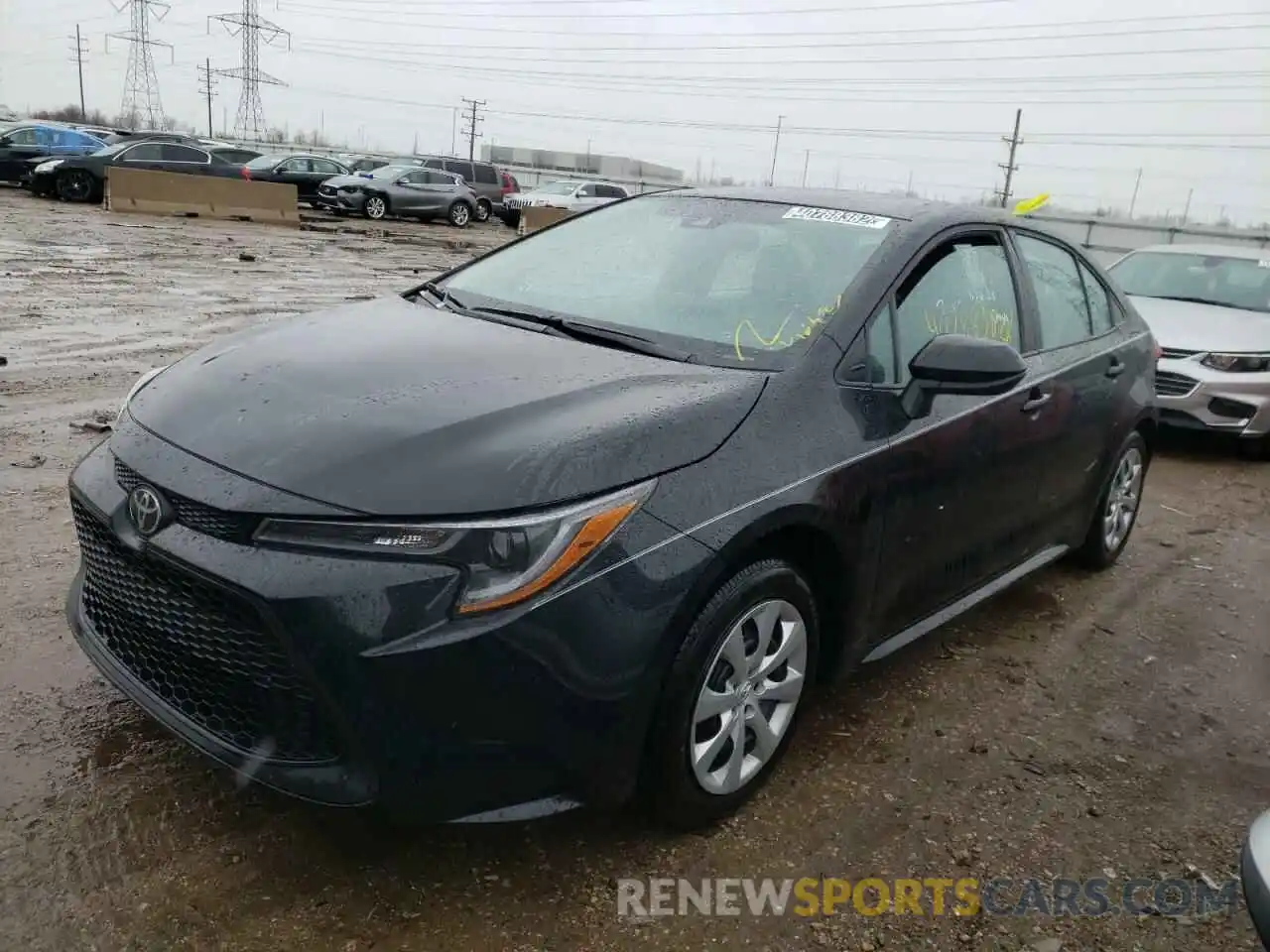 2 Photograph of a damaged car 5YFEPMAE1MP266657 TOYOTA COROLLA 2021