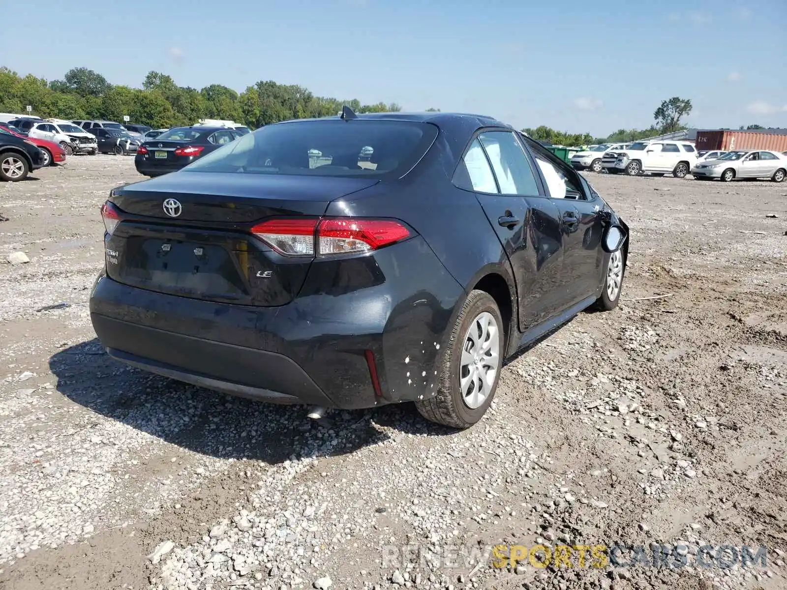 4 Photograph of a damaged car 5YFEPMAE1MP267212 TOYOTA COROLLA 2021