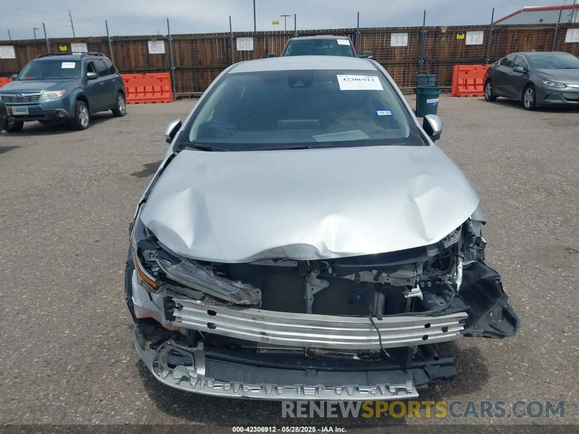 12 Photograph of a damaged car 5YFEPMAE2MP155387 TOYOTA COROLLA 2021