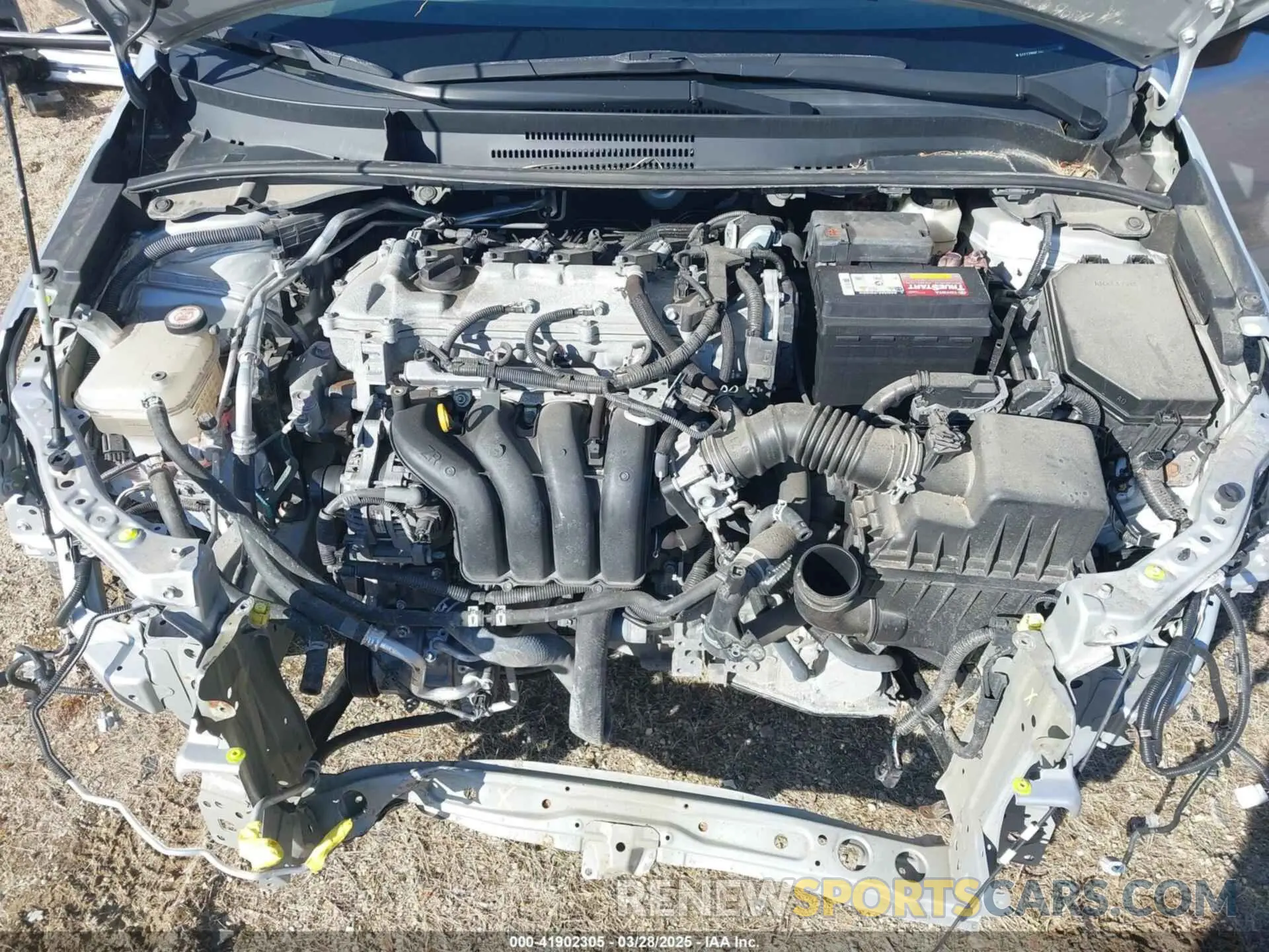 10 Photograph of a damaged car 5YFEPMAE2MP158757 TOYOTA COROLLA 2021