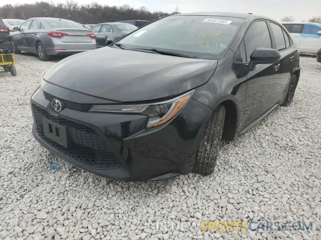 2 Photograph of a damaged car 5YFEPMAE2MP161240 TOYOTA COROLLA 2021