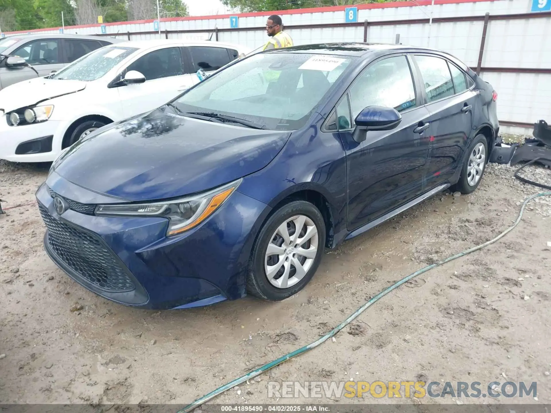 2 Photograph of a damaged car 5YFEPMAE2MP168799 TOYOTA COROLLA 2021
