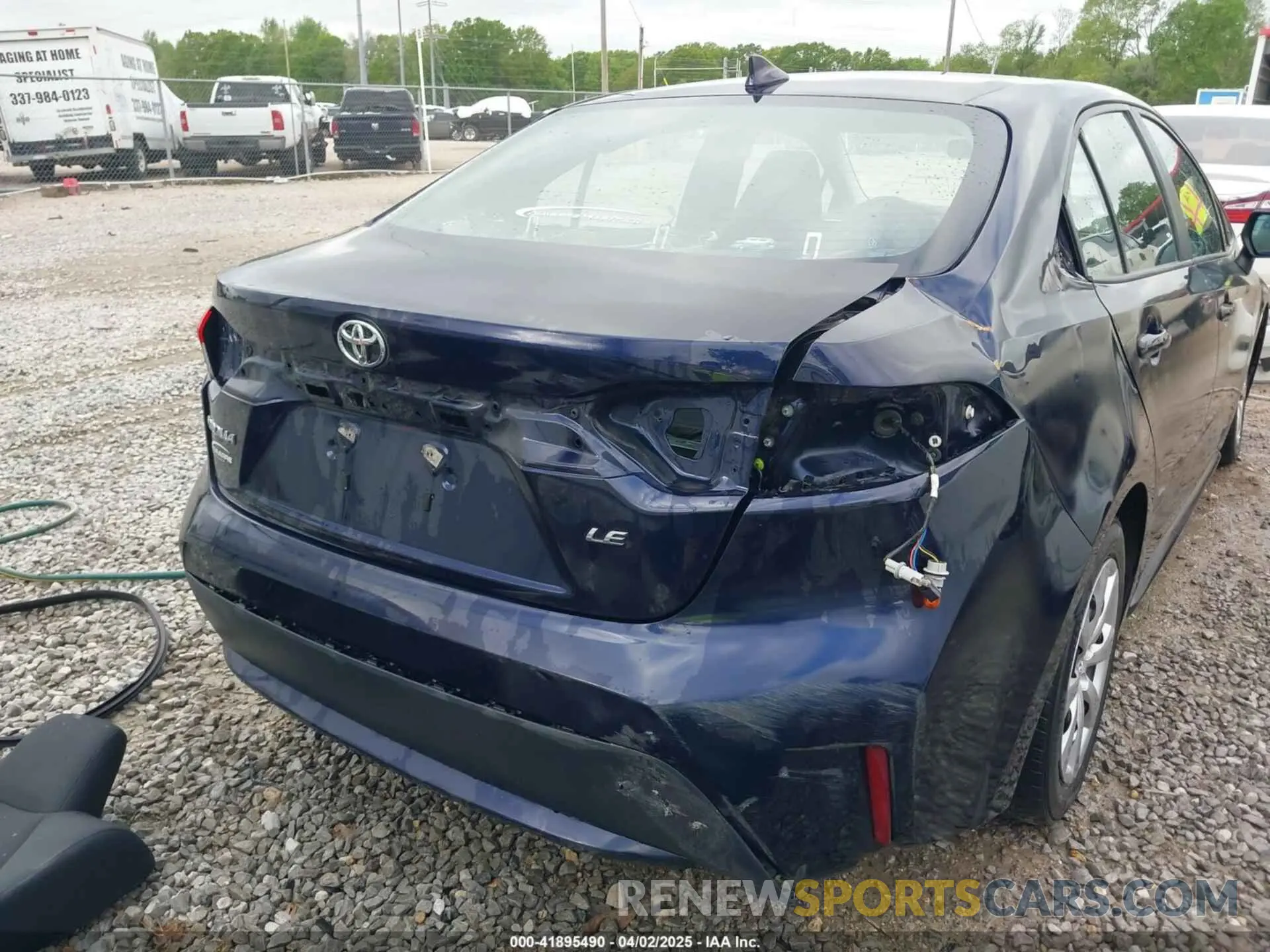 6 Photograph of a damaged car 5YFEPMAE2MP168799 TOYOTA COROLLA 2021