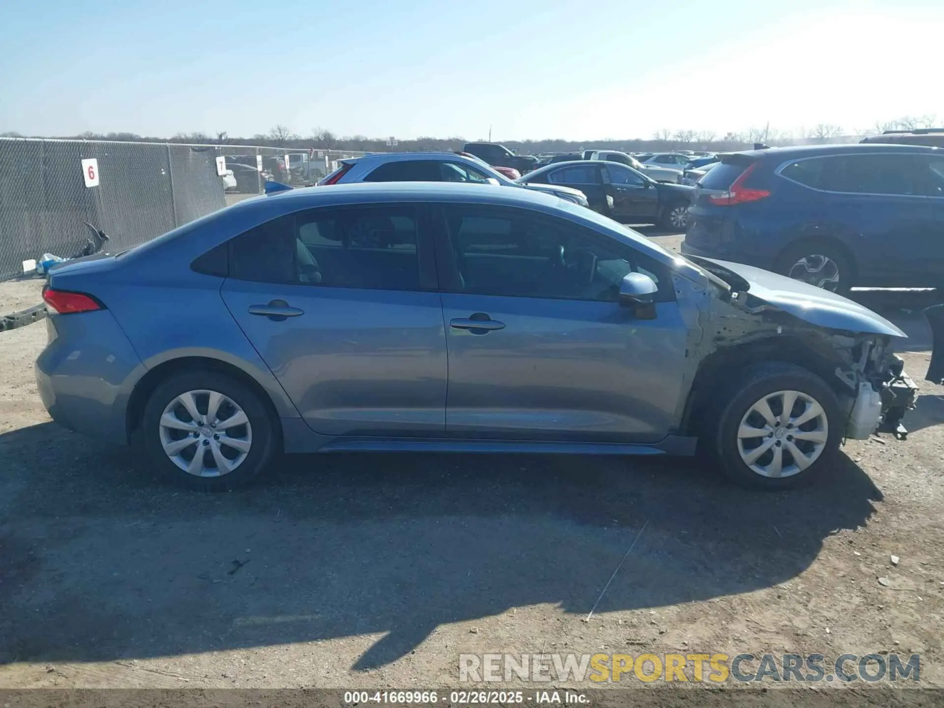 13 Photograph of a damaged car 5YFEPMAE2MP174599 TOYOTA COROLLA 2021