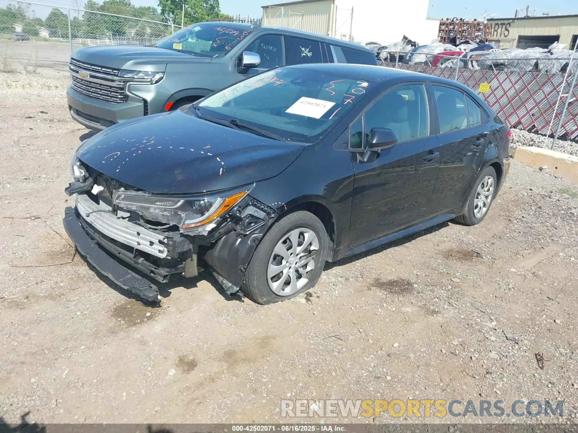 2 Photograph of a damaged car 5YFEPMAE2MP174649 TOYOTA COROLLA 2021
