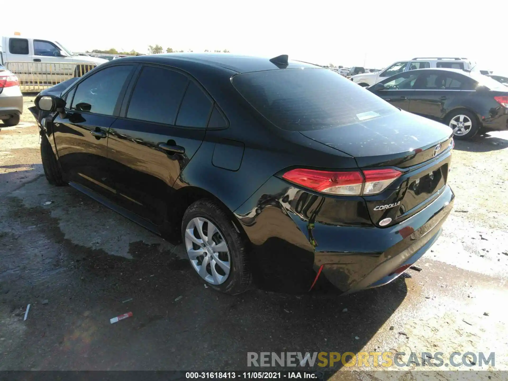 3 Photograph of a damaged car 5YFEPMAE2MP176305 TOYOTA COROLLA 2021