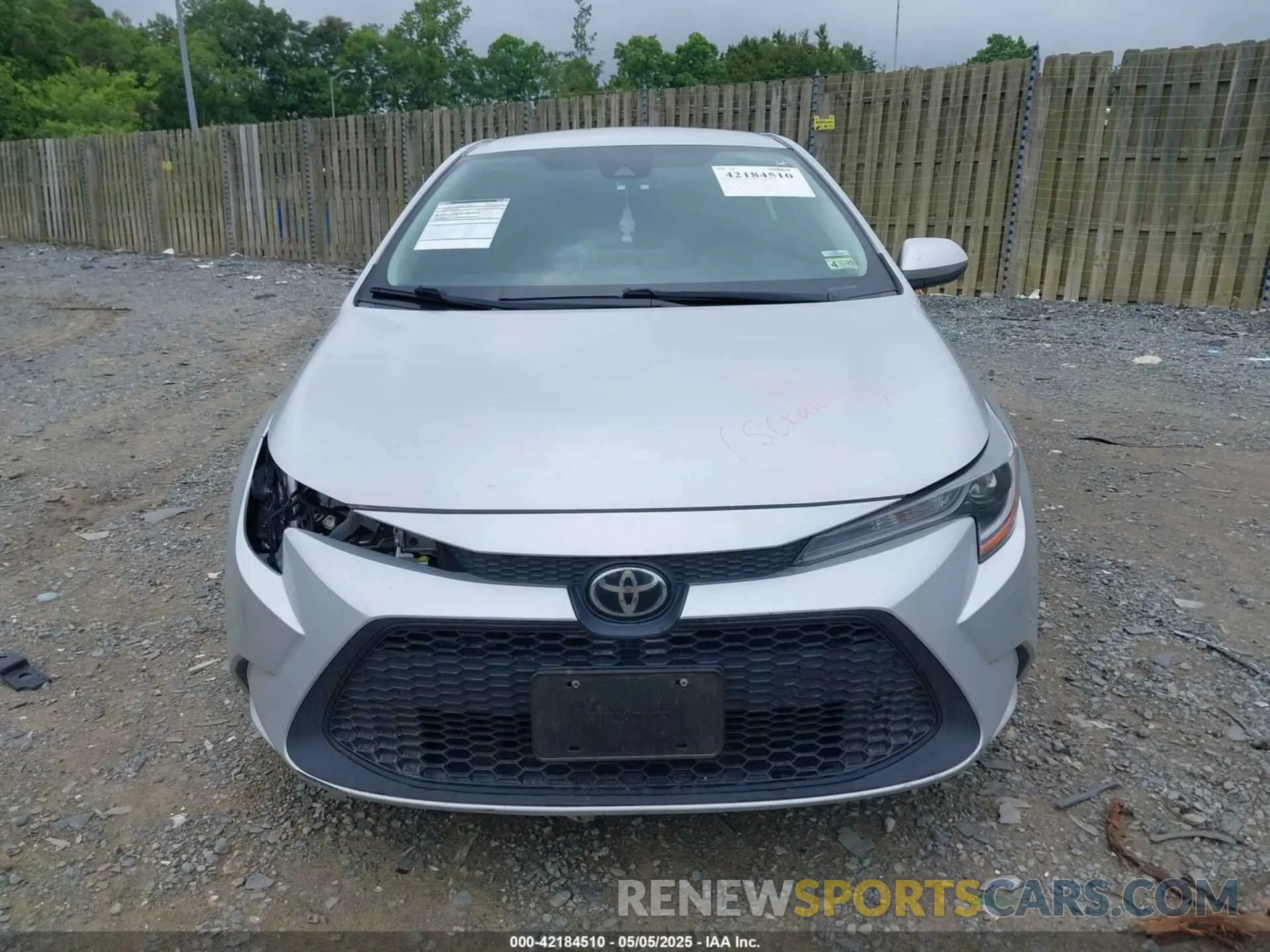 12 Photograph of a damaged car 5YFEPMAE2MP176630 TOYOTA COROLLA 2021