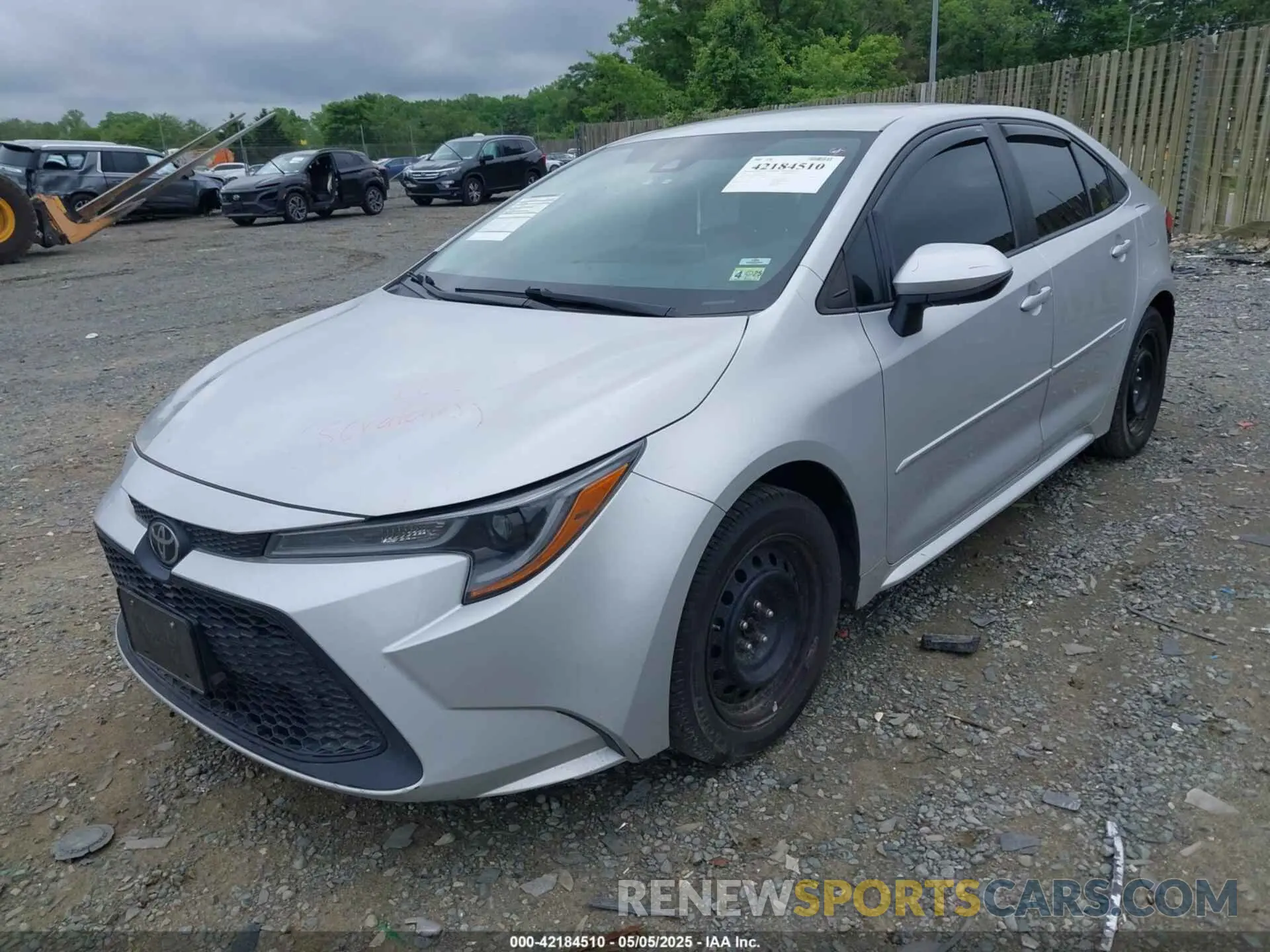 2 Photograph of a damaged car 5YFEPMAE2MP176630 TOYOTA COROLLA 2021