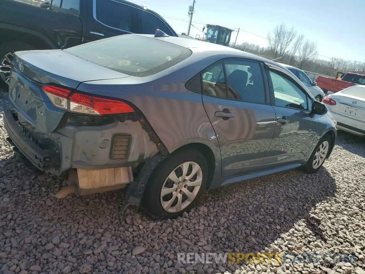 3 Photograph of a damaged car 5YFEPMAE2MP177146 TOYOTA COROLLA 2021