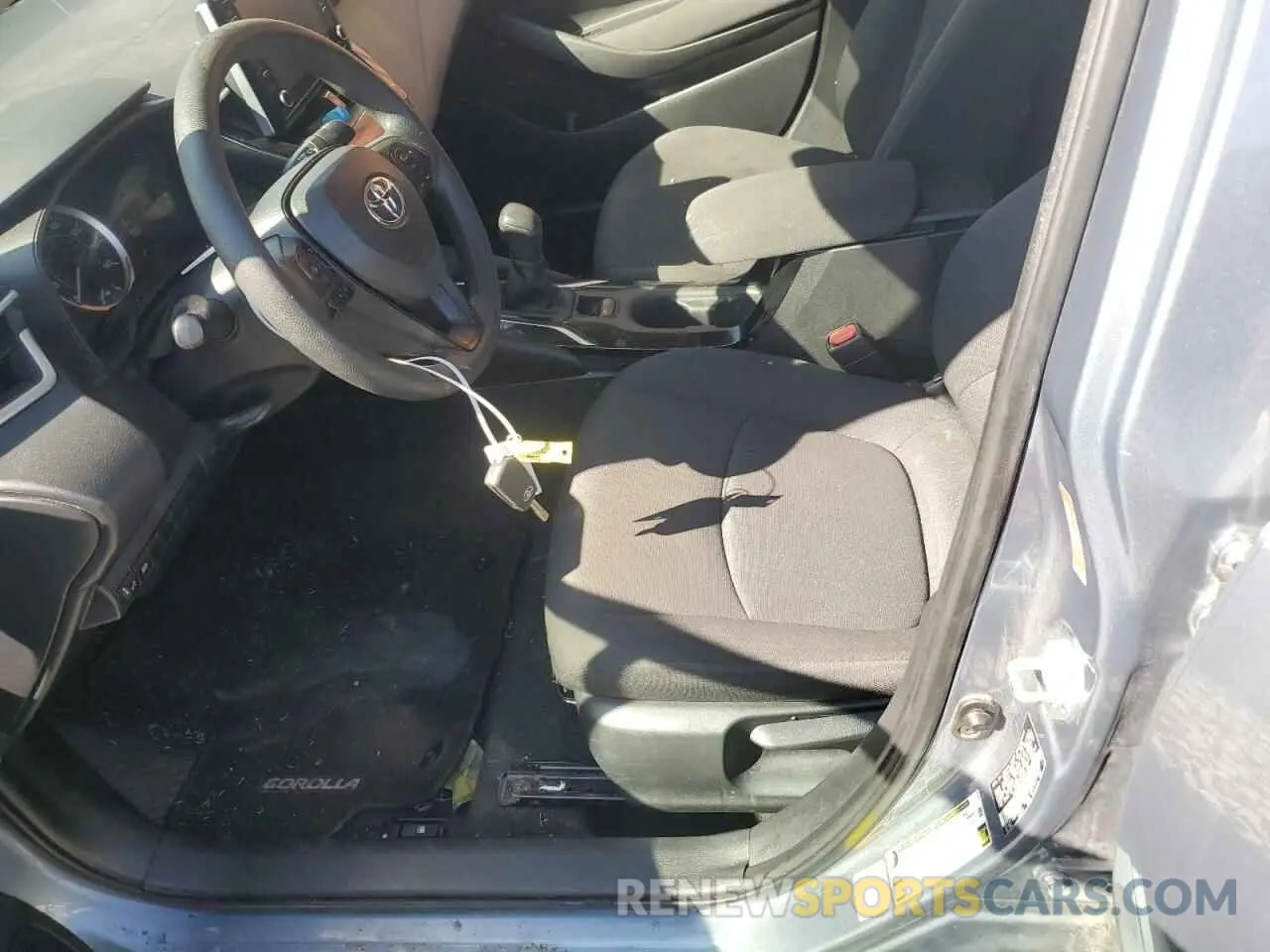 7 Photograph of a damaged car 5YFEPMAE2MP177146 TOYOTA COROLLA 2021