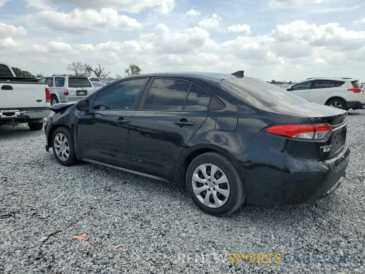 2 Photograph of a damaged car 5YFEPMAE2MP177518 TOYOTA COROLLA 2021