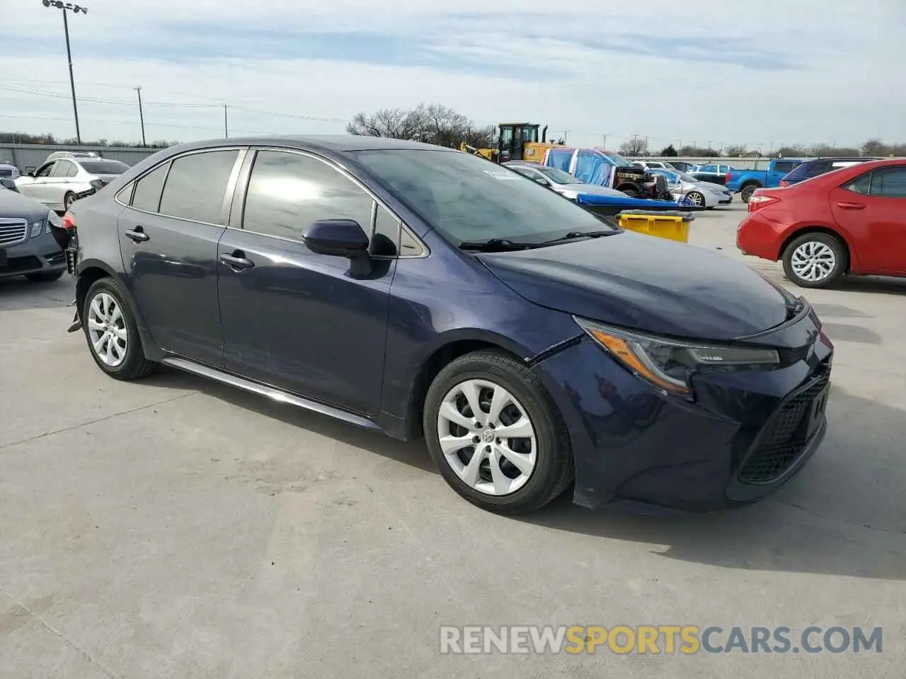 4 Photograph of a damaged car 5YFEPMAE2MP178605 TOYOTA COROLLA 2021