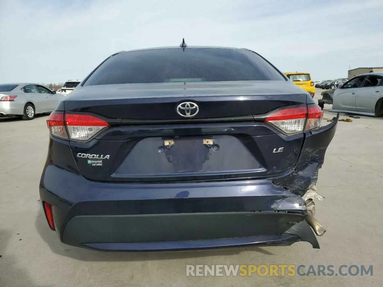 6 Photograph of a damaged car 5YFEPMAE2MP178605 TOYOTA COROLLA 2021